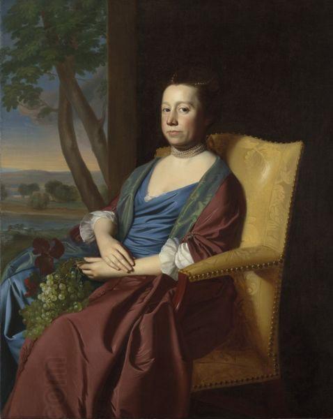 John Singleton Copley Mrs. Isaac Smith China oil painting art